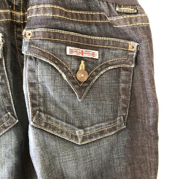 Hudson X Pea In The Pod Jeans Womens 29x28 Blue Maternity Bootcut Dark Wash - Picture 10 of 16